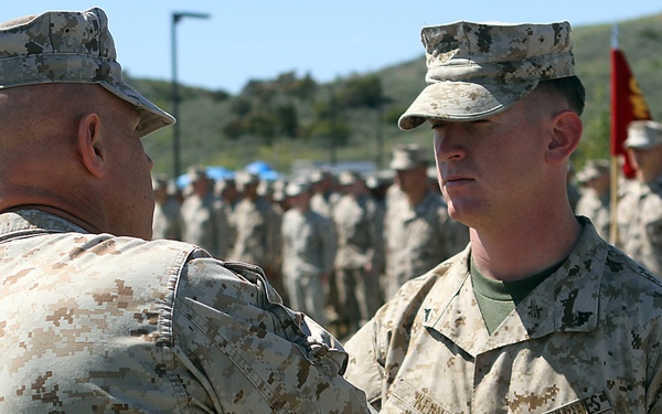 Marines, sailors receive Purple Heart Medals