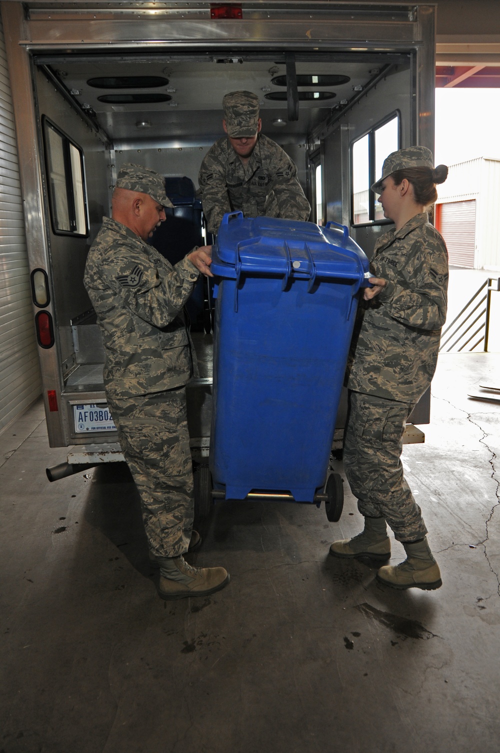 173rd Logistics Readiness Squadron at work