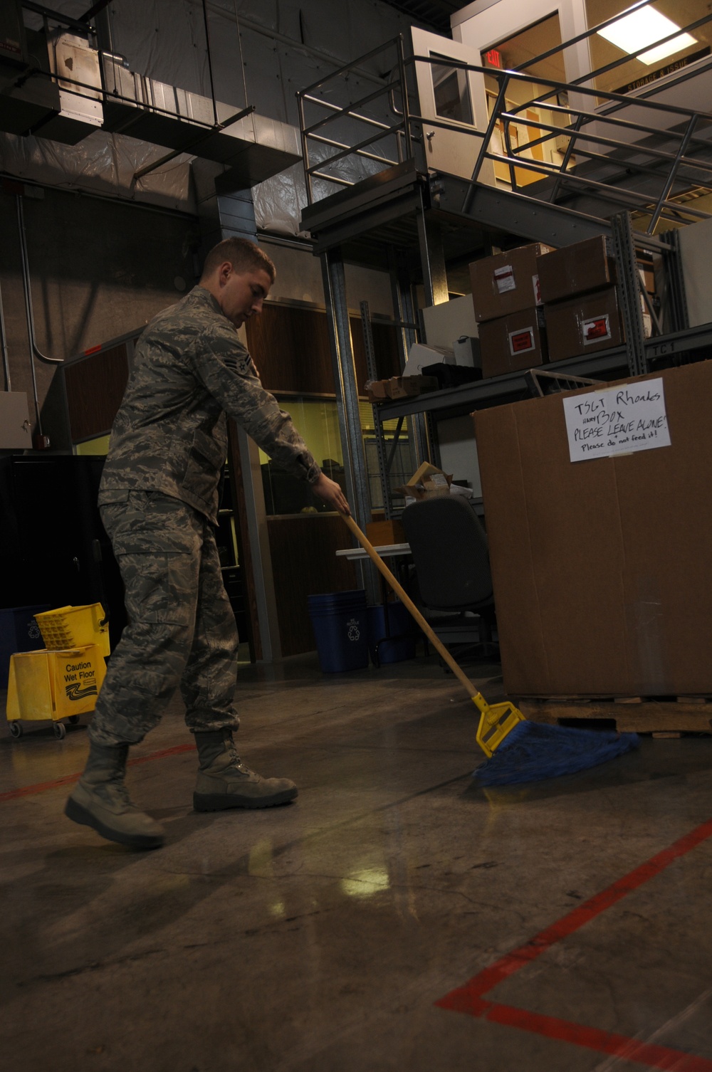 173rd Logistics Readiness Squadron at work