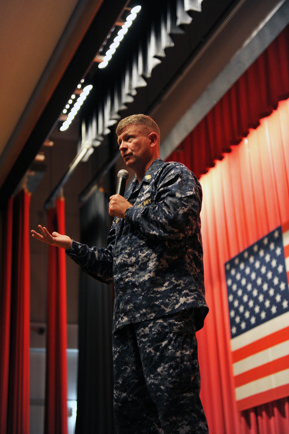 West visits Yokosuka