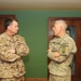 Adm. Winnefeld speaks with Maj. Gen. Huggins