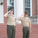 Morning colors MCRD Parris Island