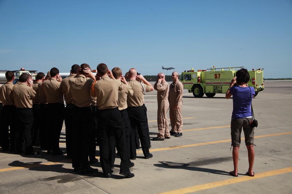 JROTC cadets take week-long tour of air station