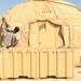 US Army South pitches tents in preparation for upcoming training