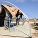 US Army South pitches tents in preparation for upcoming training