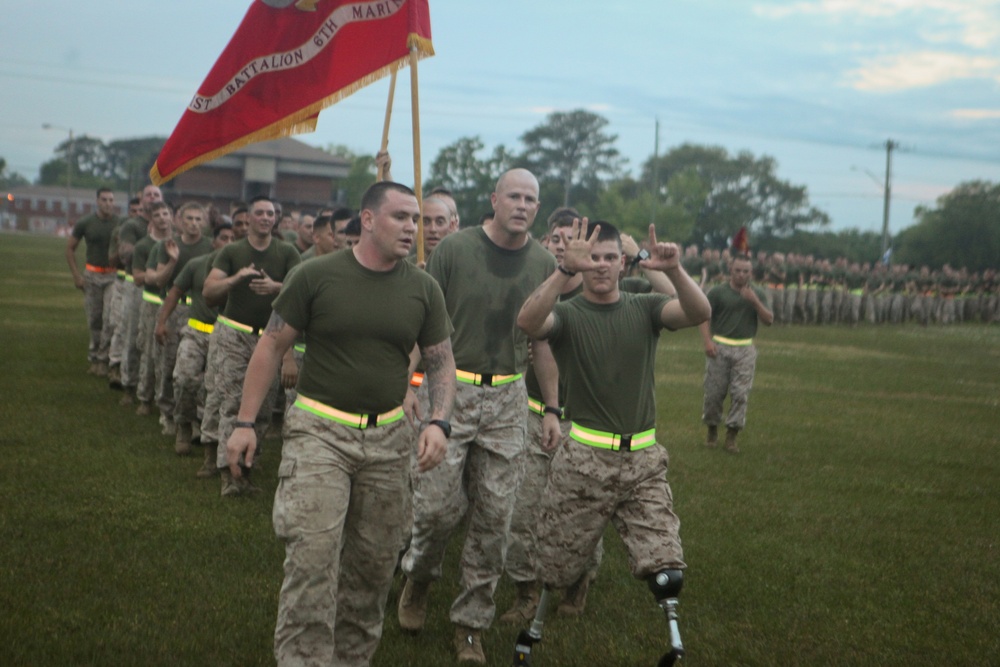2nd Marine Division: Running 'til the running's done