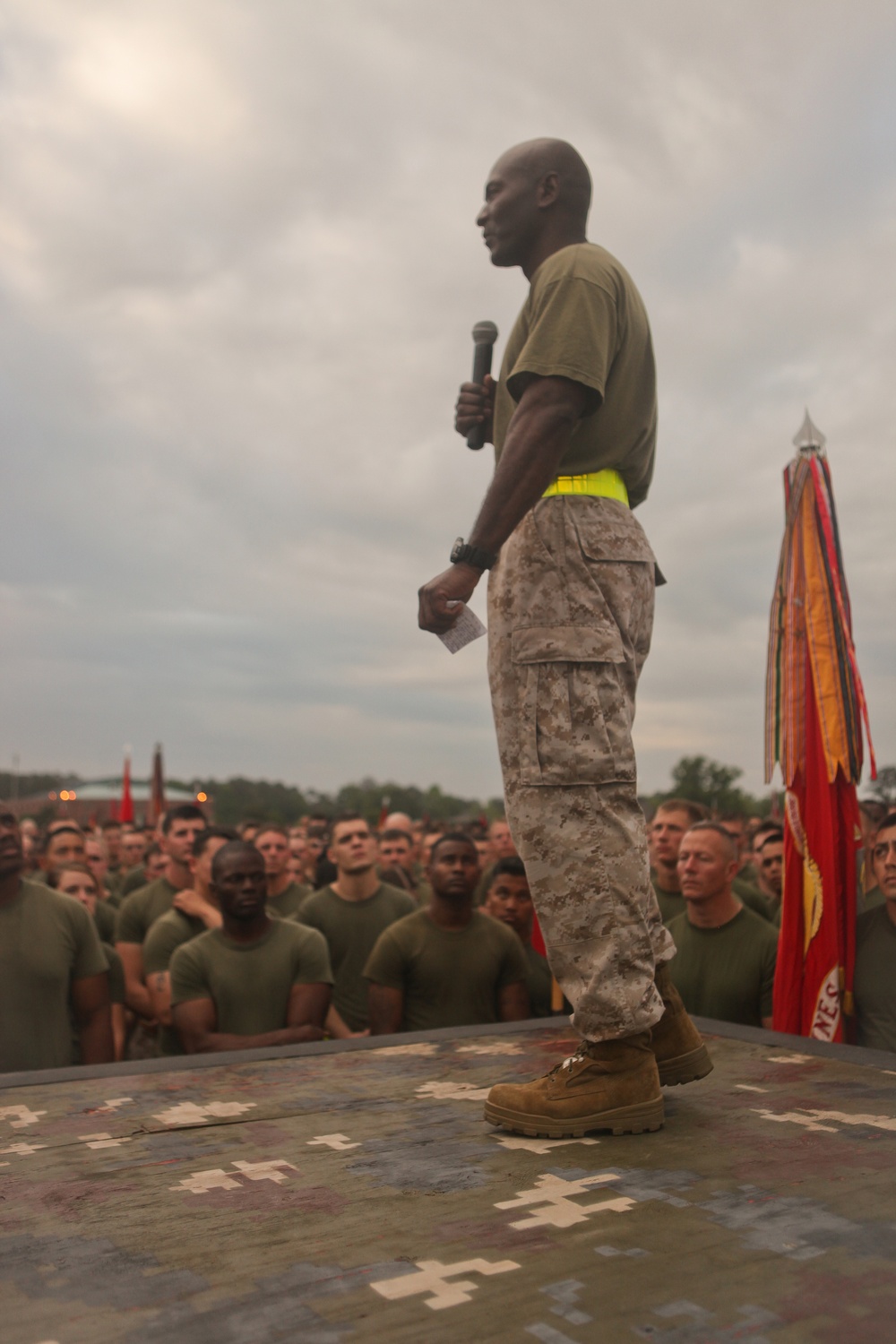 2nd Marine Division runs until the running's done