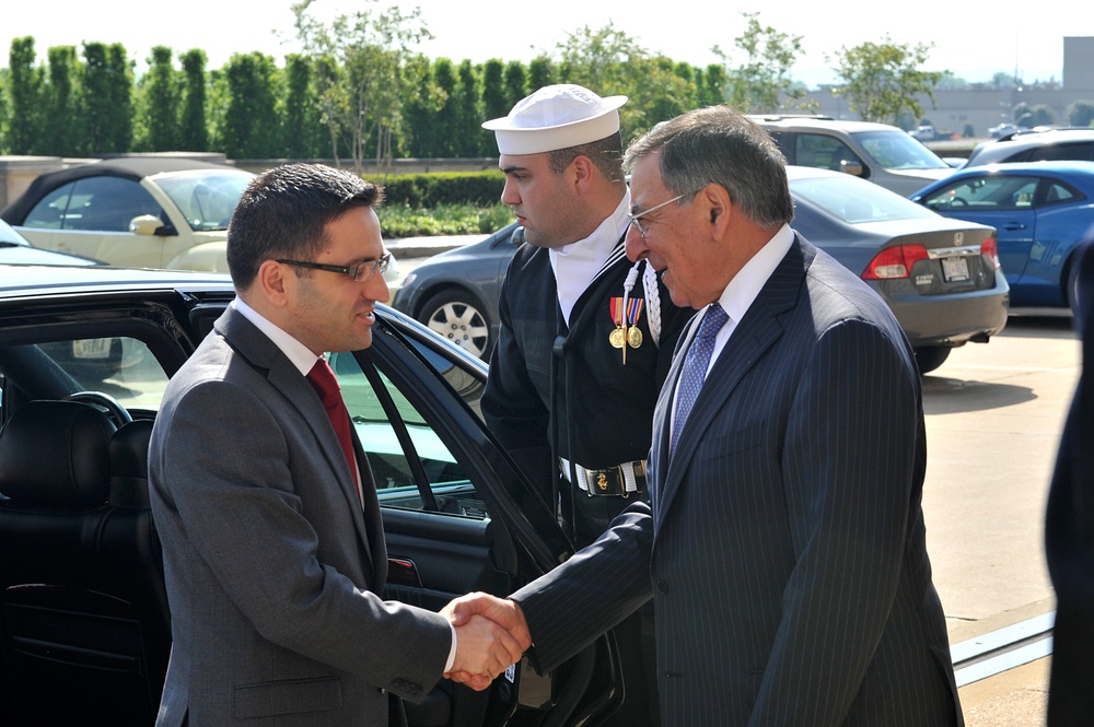 Pentagon visit by Defense Minister, Republic of Macedonia
