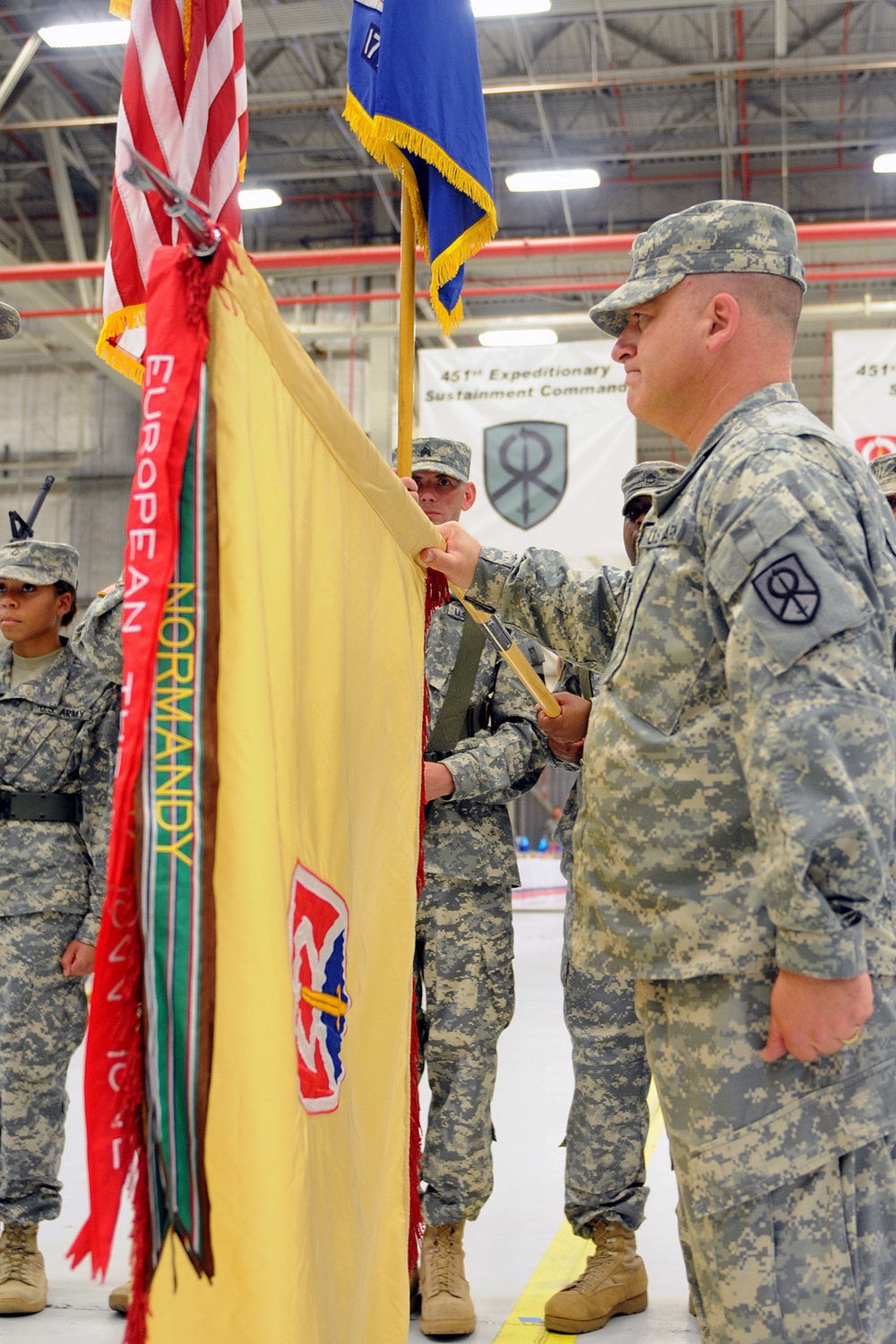 Army Reserve’s newest sustainment command holds activation ceremony