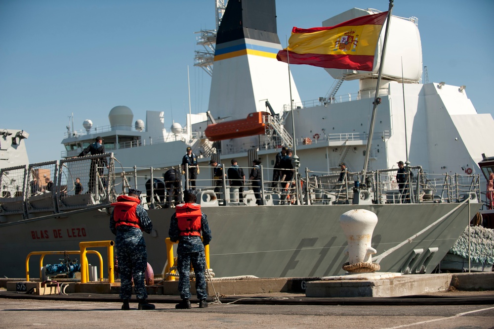 SPS Blas de Lezo visits Norfolk