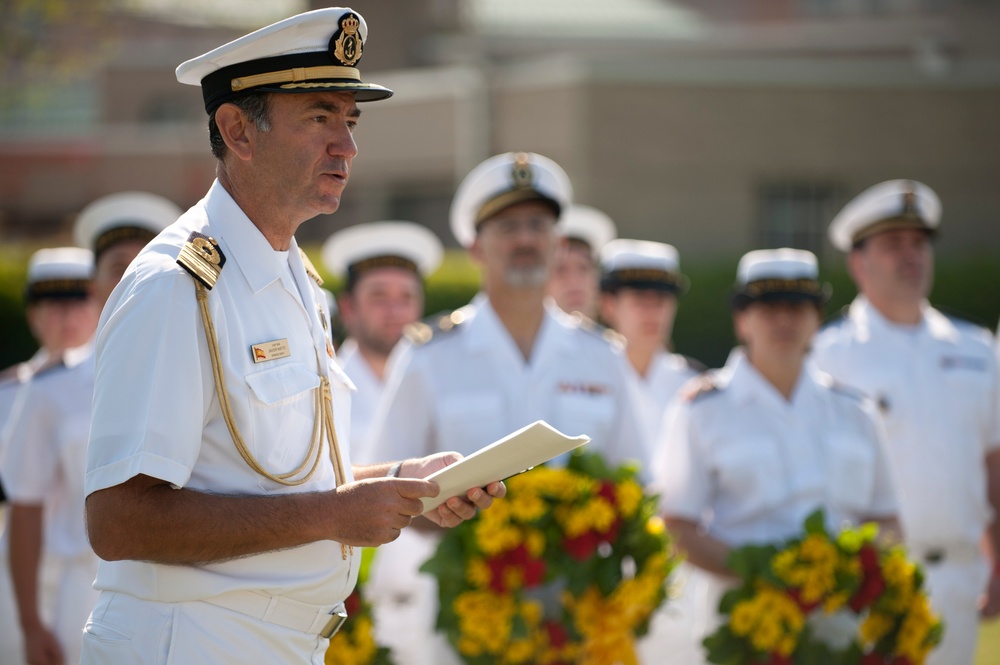 Wreath laying ceremony