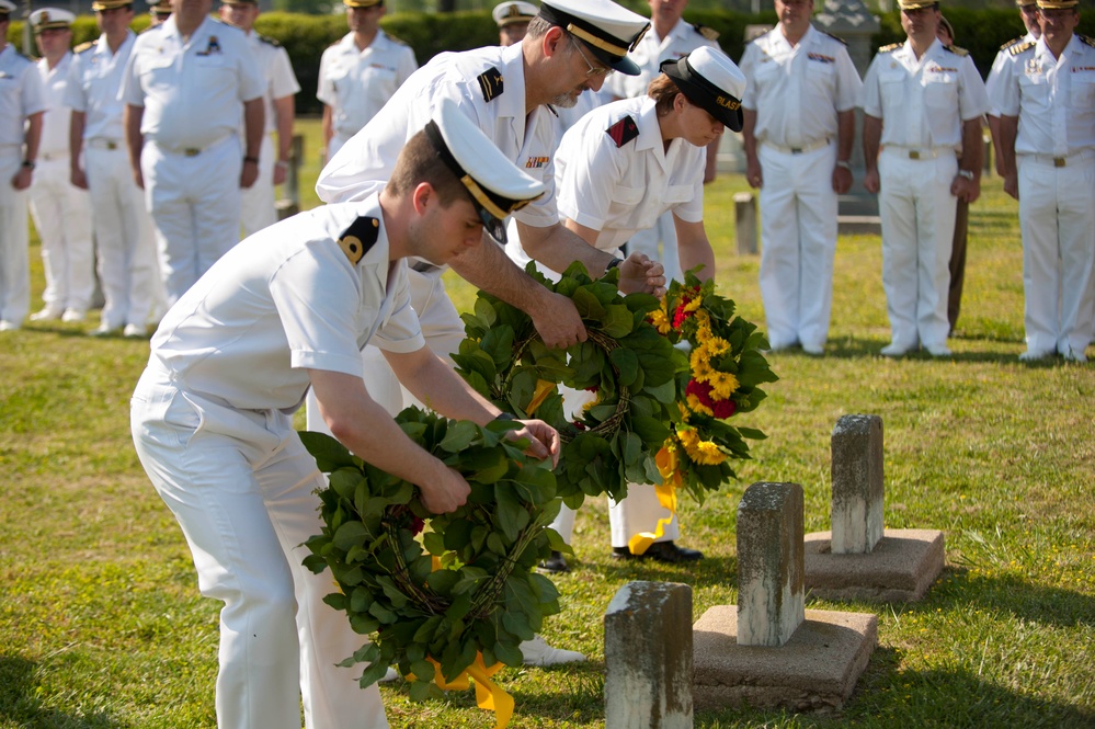 Wreath laying ceremony