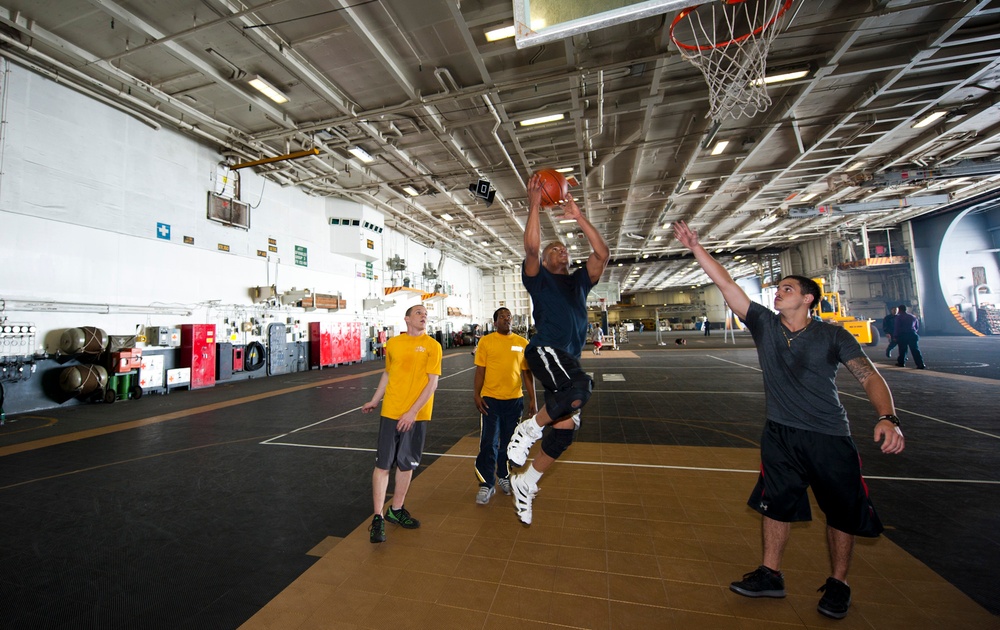 USS John C. Stennis action