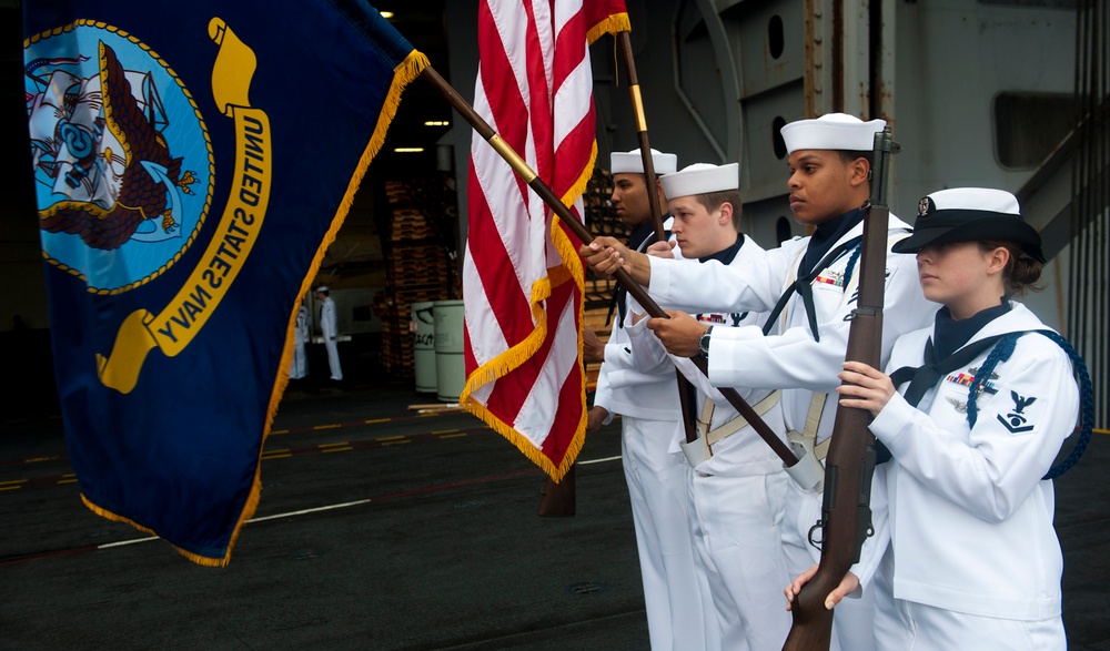 USS John C. Stennis action