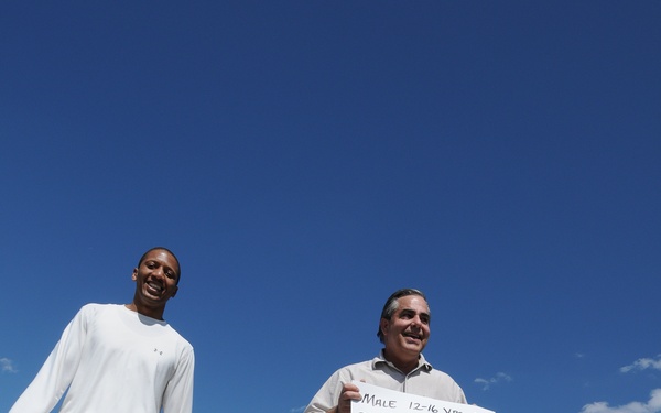 Idaho Guardsmen walk in her shoes for a cause