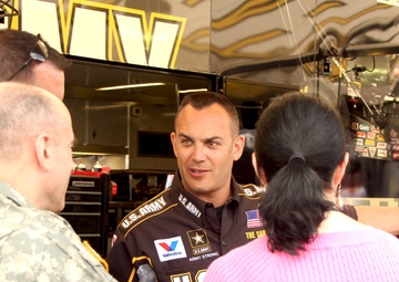 Local Army Reserve unit honored at third annual NHRA Four-Wide Nationals