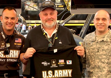 Local Army Reserve unit honored at third annual NHRA Four-Wide Nationals