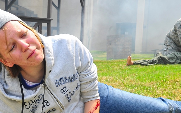 EMI tests Osan responders and evaluators