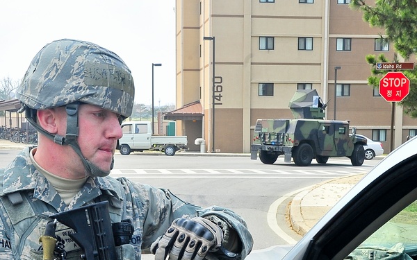 EMI tests Osan responders and evaluators