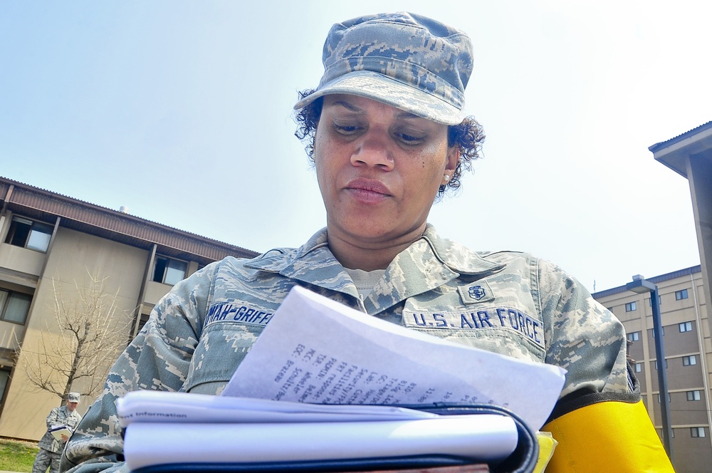 EMI tests Osan responders and evaluators