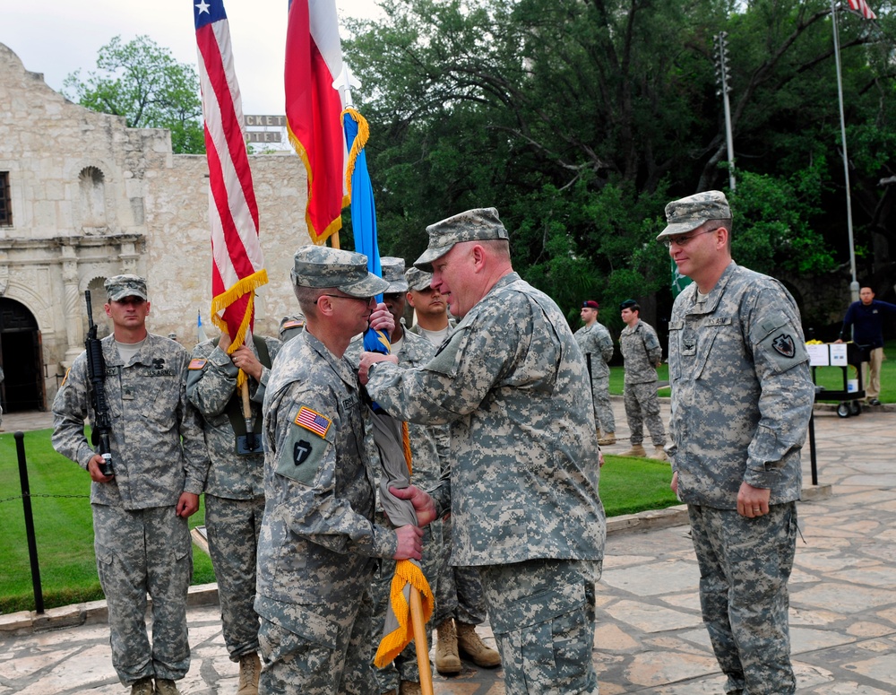 Passing of the colors