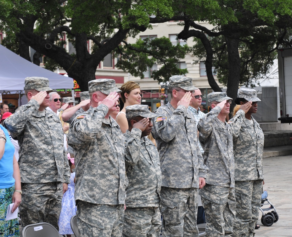 71st Battlefield Surveillance Brigade change of command