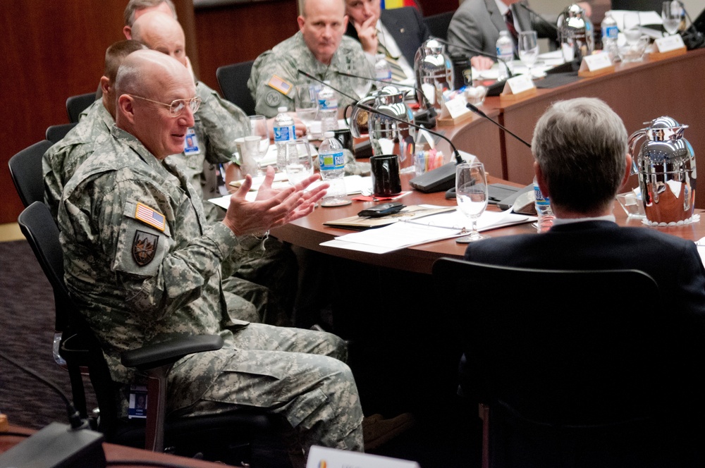 Army Secretary discusses the future of the force at the U.S. Army Training and Doctrine Command