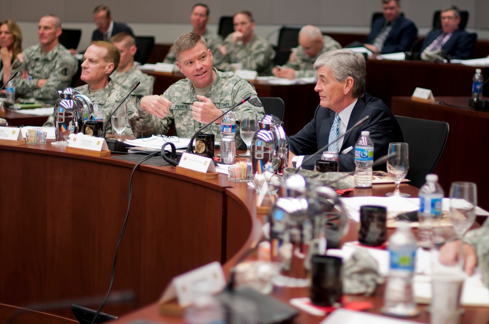 Army Secretary discusses the future of the force at the U.S. Army Training and Doctrine Command