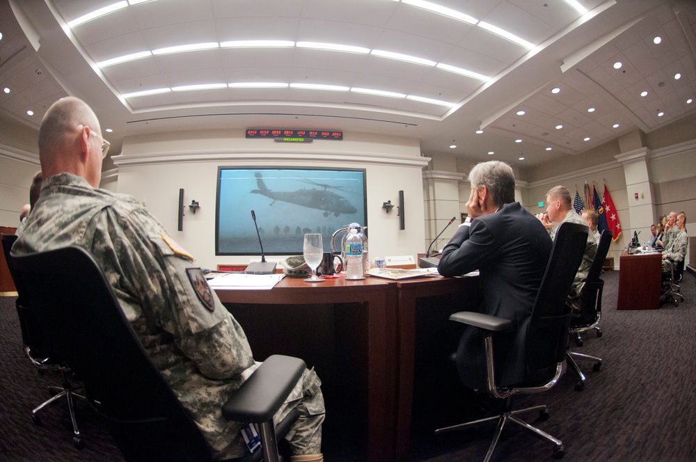 Army Secretary discusses the future of the force at the U.S. Army Training and Doctrine Command