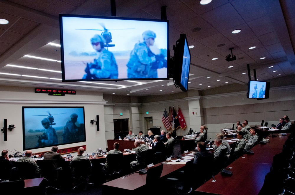 Army Secretary discusses the future of the force at the U.S. Army Training and Doctrine Command