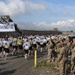 Soldiers and civilians participate in the seventh annual Pat Tillman Run at FOB Salerno