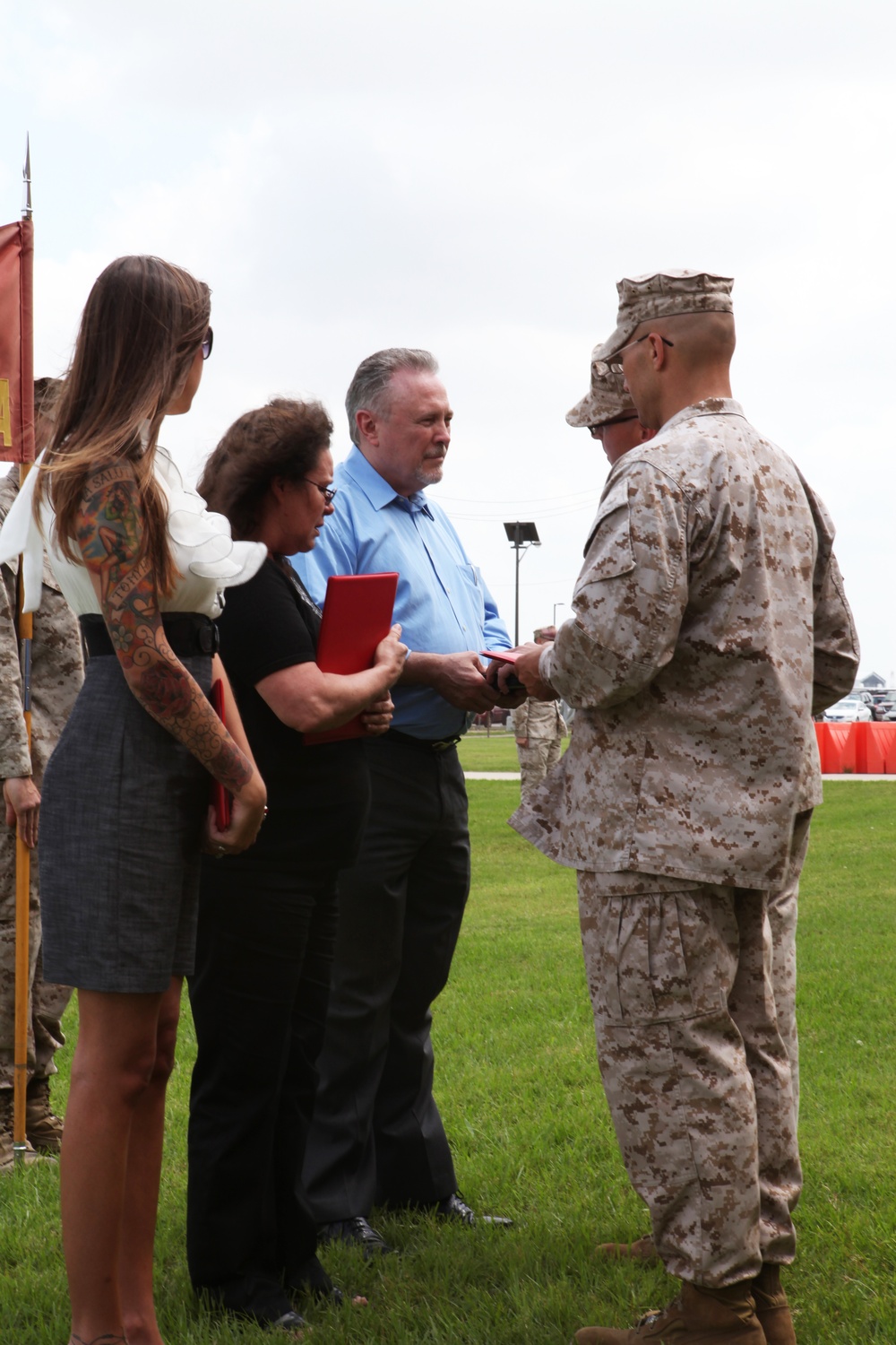 Marine honored with Bronze Star