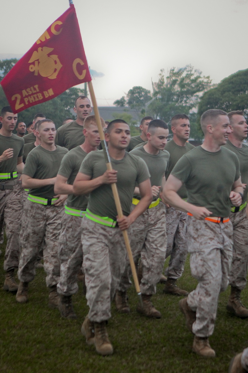 2nd Marine Division: Running ‘til the running’s done