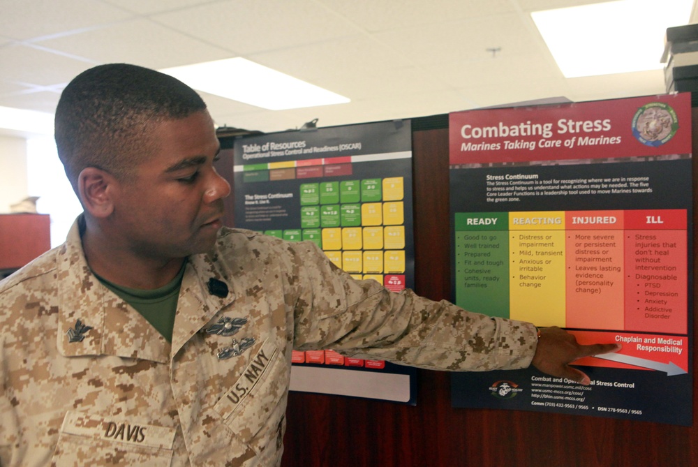 Division Psychiatry helps Marines get back in the fight
