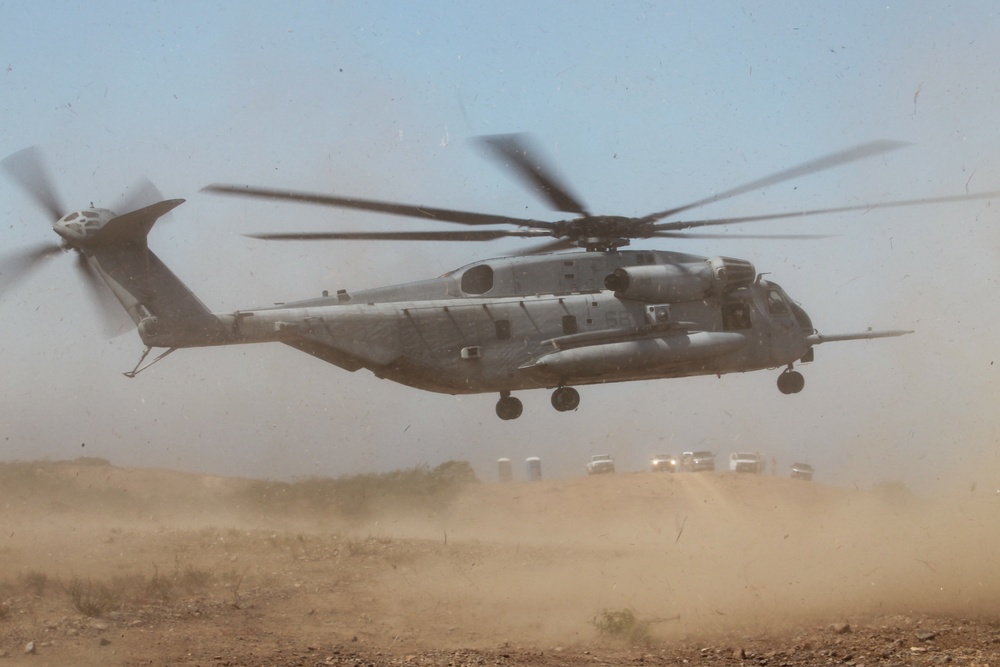 Conditioning hike and Helo troop lift