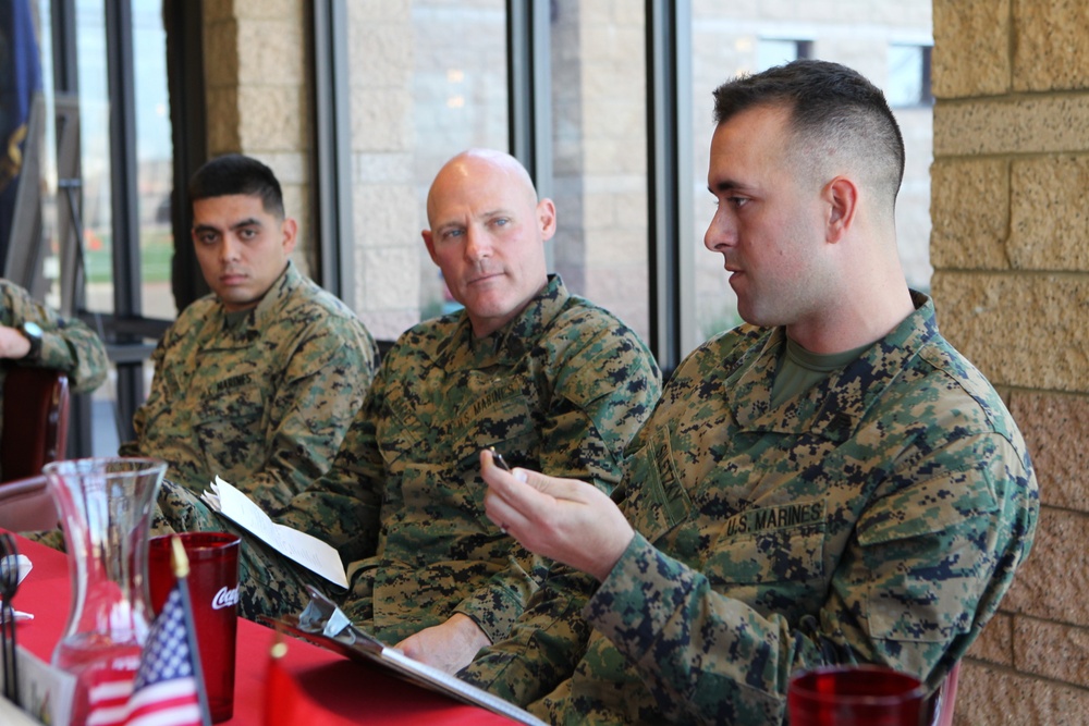 Sgt. Maj. Barrett visits Miramar