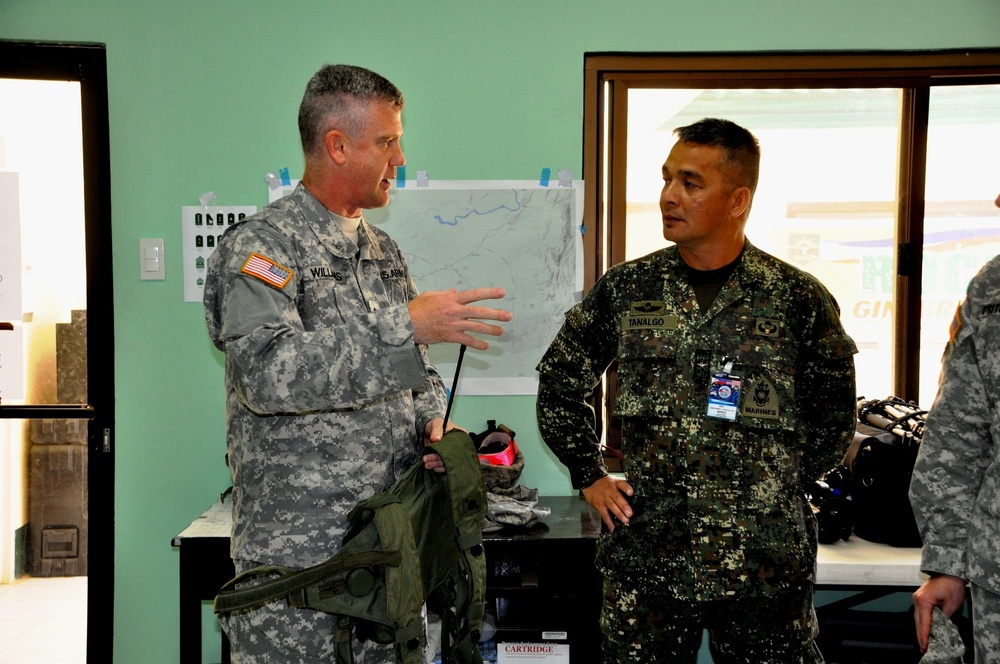 Philippine, U.S. military leaders visit FTX site at Fort Magsaysay