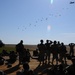Paratroopers take the sky