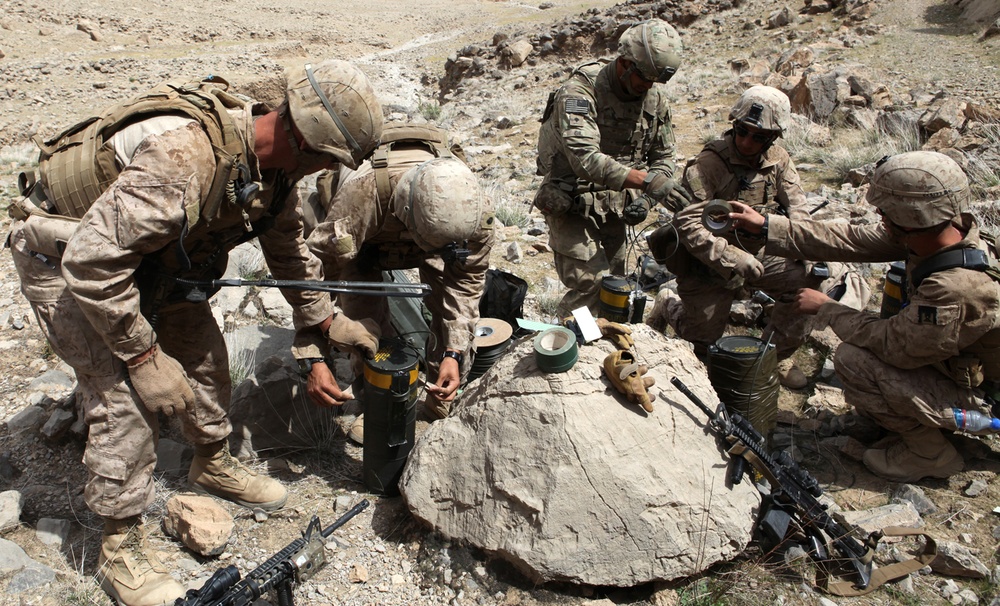 Marine unit new to Afghanistan conducts first large-scale operation