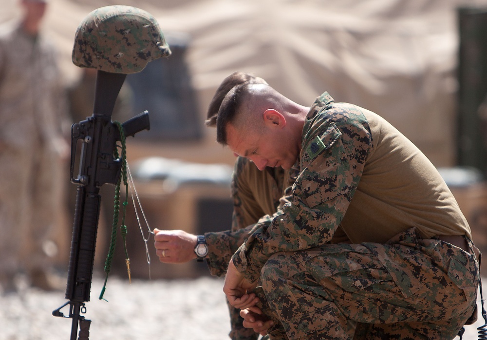 Marines and sailors remember caring, fearless brother in Marjah