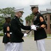 Sgt. Maj. Dwayne Farr post and relief ceremony