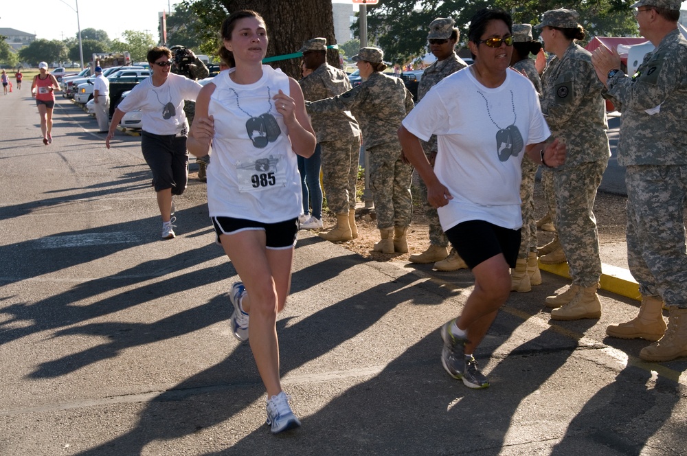 1st Annual Heroes 5K sponsored by Run Tex at Camp Mabry, Austin, Texas