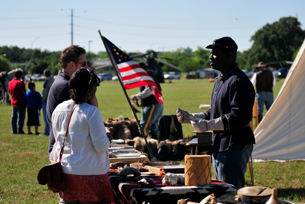 Camp Mabry Open House- Buffalo Soldiers