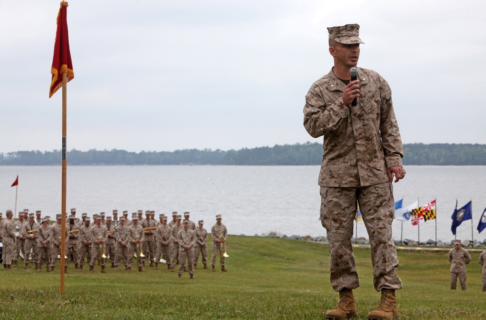 Combat Logistics Battalion 8 welcomes new commanding officer