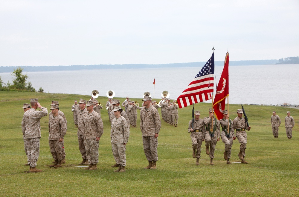 Combat Logistics Battalion 8 welcomes new commanding officer