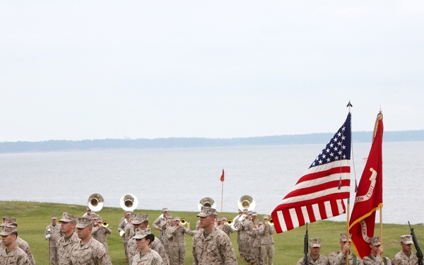 Combat Logistics Battalion 8 welcomes new commanding officer