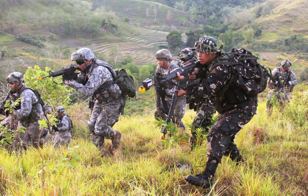 AFP, US forces seize objective shoulder-to-shoulder