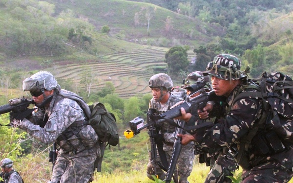 AFP, US forces seize objective shoulder-to-shoulder