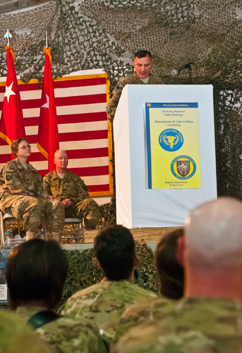 Happy birthday: Army Reserve celebrates 104th year of service