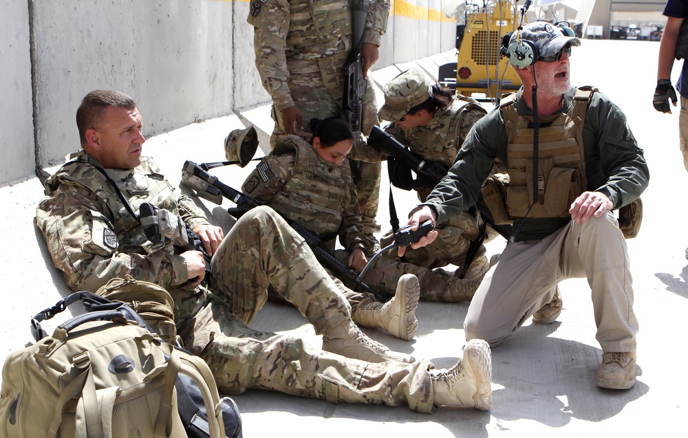 Columbia Helicopters team up with US soldiers for survival training in Afghanistan - special operations style